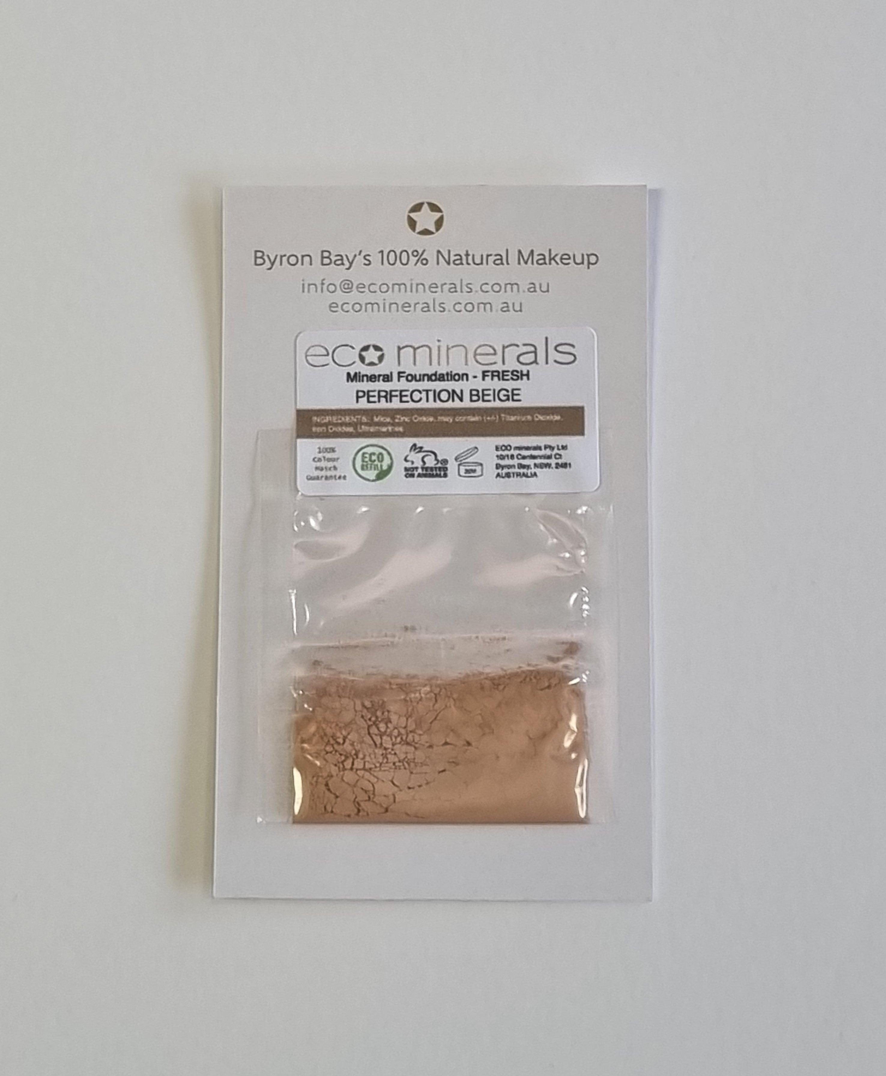 Perfection Dewy Mineral Foundation Samples - Eco Minerals